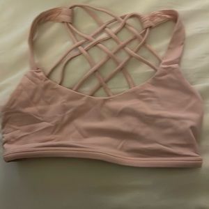 Lululemon Free to Be Bra in Dew Pink